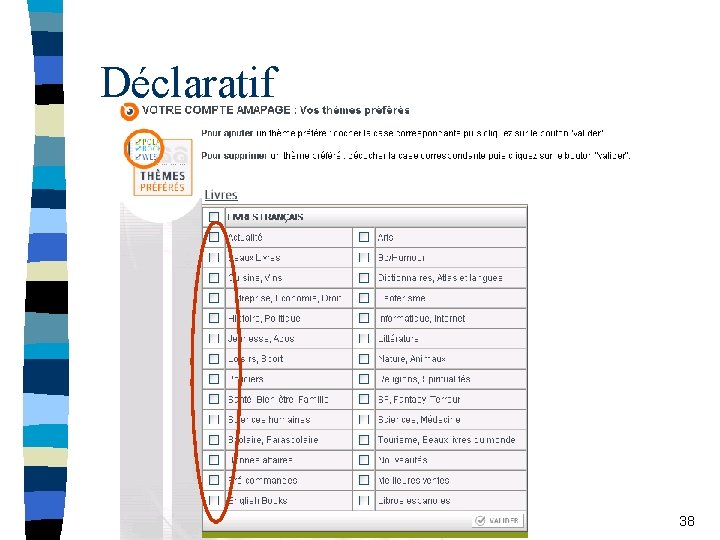 Déclaratif 38 