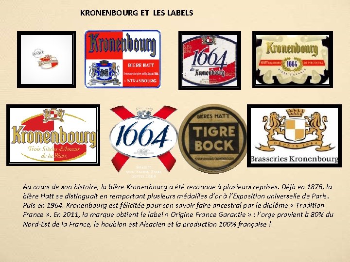 Lot De 40 Capsules De Bière Kronenbourg – Les Années Rouges, Collection DAP