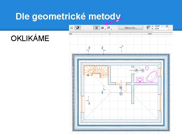 Dle geometrické metody OKLIKÁME 
