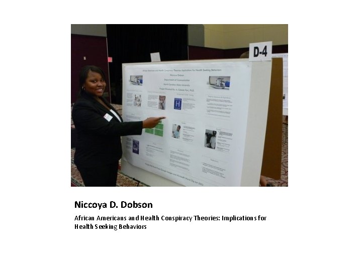 Niccoya D. Dobson African Americans and Health Conspiracy Theories: Implications for Health Seeking Behaviors