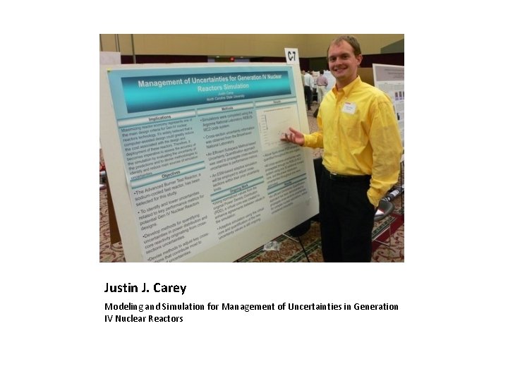 Justin J. Carey Modeling and Simulation for Management of Uncertainties in Generation IV Nuclear