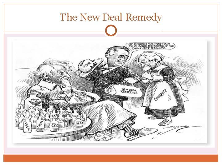 The New Deal Remedy 