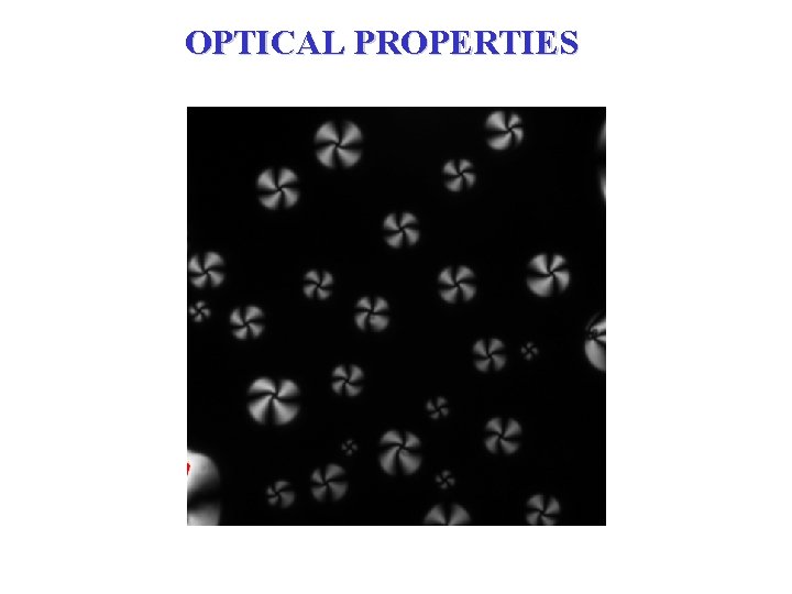 OPTICAL PROPERTIES 