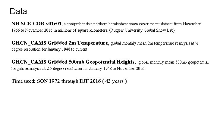 Data NH SCE CDR v 01 r 01, a comprehensive northern hemisphere snow cover