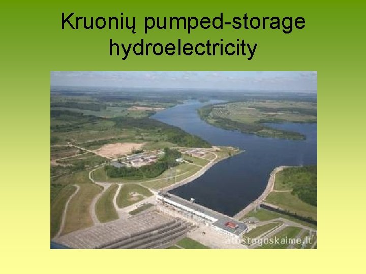 Kruonių pumped-storage hydroelectricity 