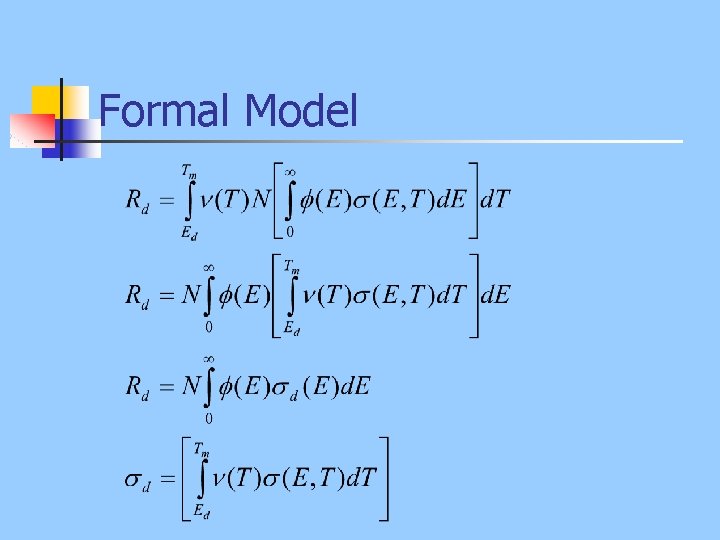 Formal Model 