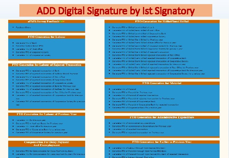 ADD Digital Signature by Ist Signatory 14 