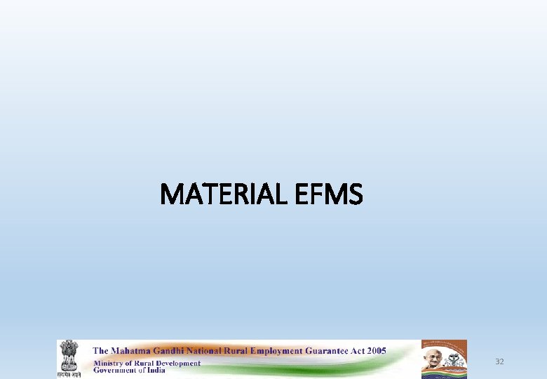 MATERIAL EFMS 32 