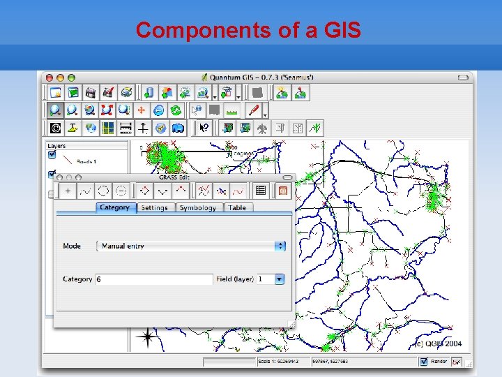 Components of a GIS 