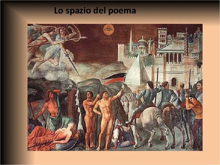 Lo spazio del poema 