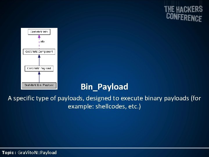 Bin_Payload A specific type of payloads, designed to execute binary payloads (for example: shellcodes,