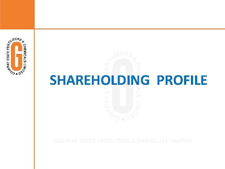 SHAREHOLDING PROFILE 