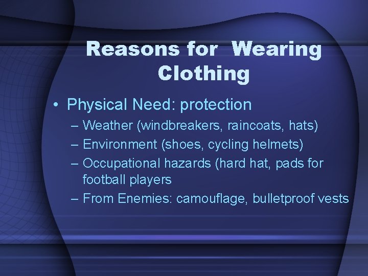The Meaning of Clothing and Fashion Chapter 1