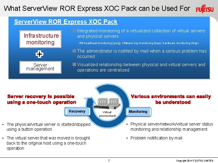 What Server. View ROR Express XOC Pack can be Used For Server. View ROR