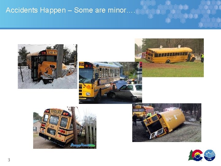 Accidents Happen – Some are minor…. 3 Accidents Happen – Some are minor…. 3