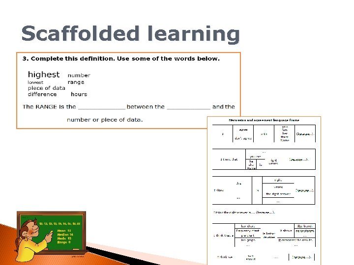 Scaffolded learning 