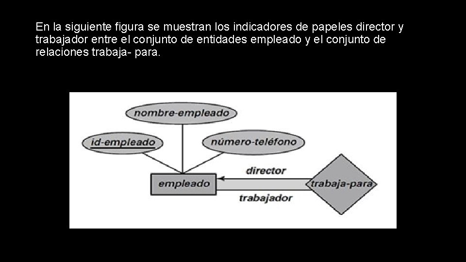 En la siguiente figura se muestran los indicadores de papeles director y trabajador entre