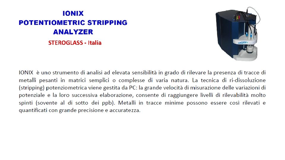 STEROGLASS - Italia STEROGLASS - Italia