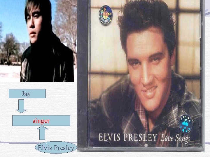 Jay singer Elvis Presley 