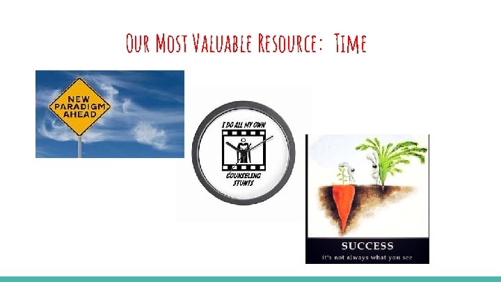 Our Most Valuable Resource: Time 