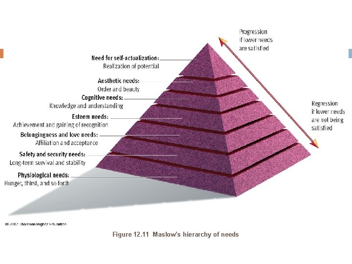 Figure 12. 11 Maslow’s hierarchy of needs 