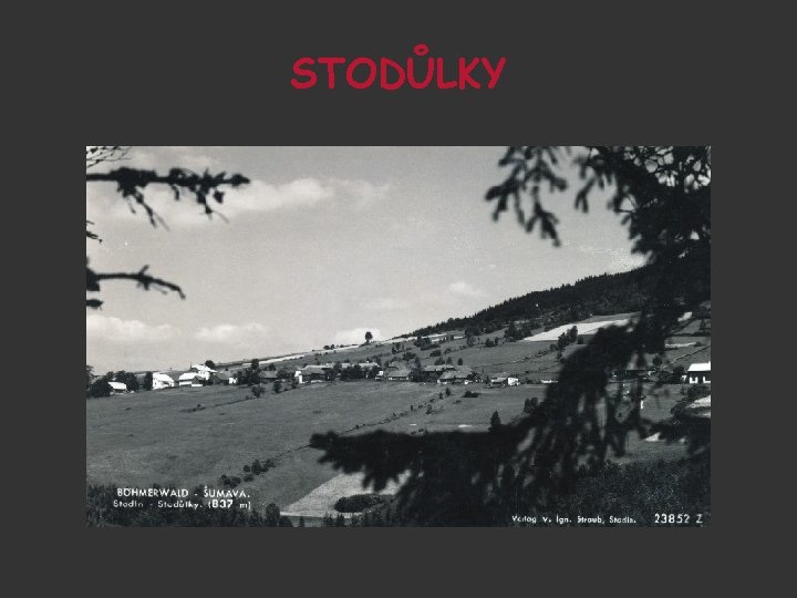 STODŮLKY 