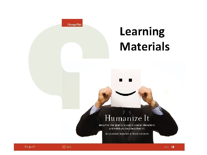 Learning Materials 