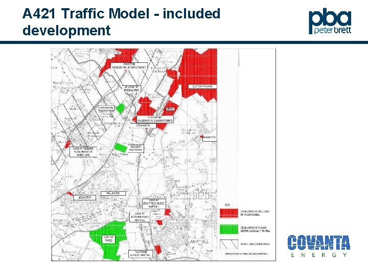 A 421 Traffic Model - included development 
