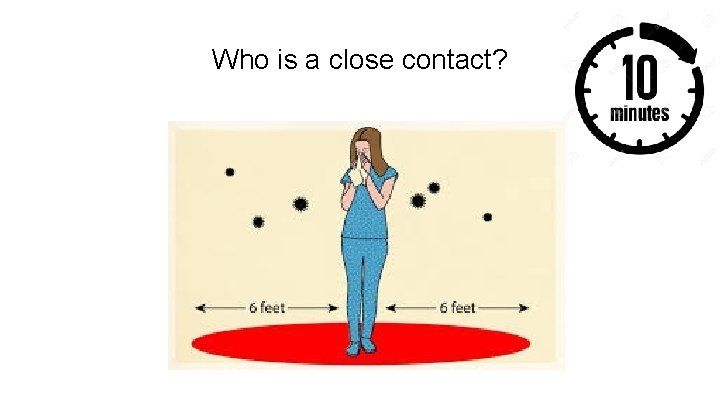 Who is a close contact? 