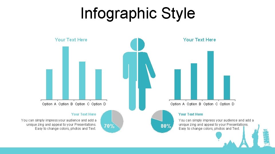 Infographic Style Your Text Here Option A Option B Option C Option D Your