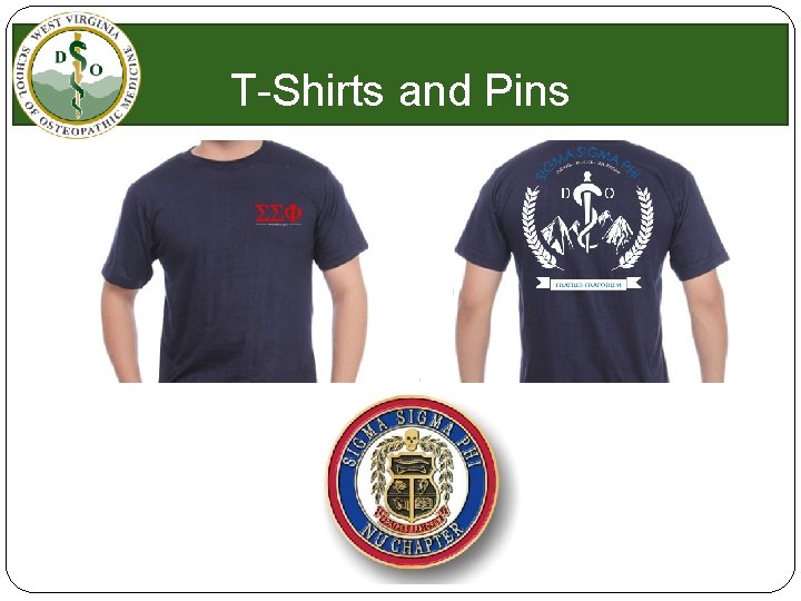 T-Shirts and Pins 