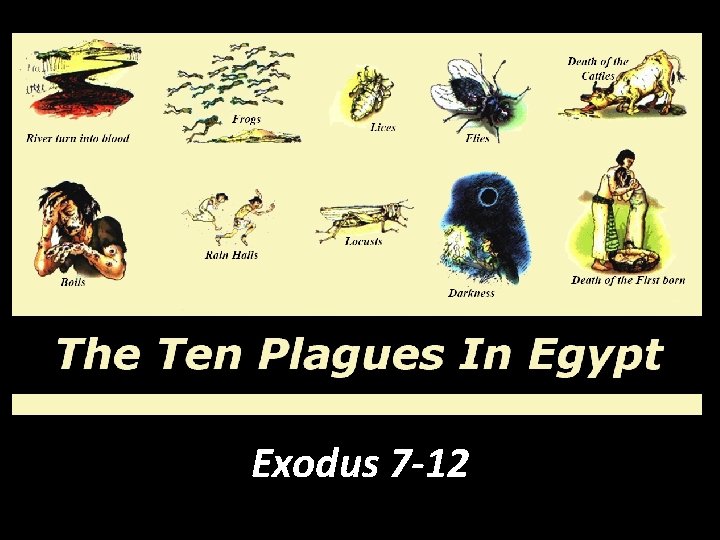 The Plagues of Egypt Exodus 7 -12 
