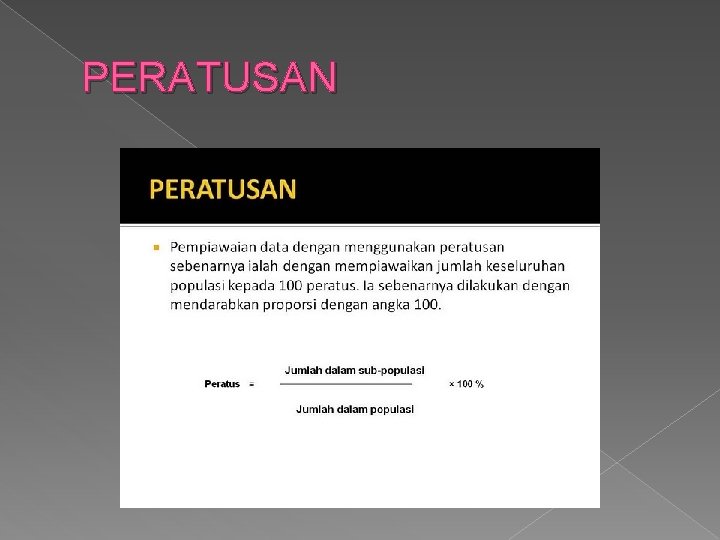 PERATUSAN 