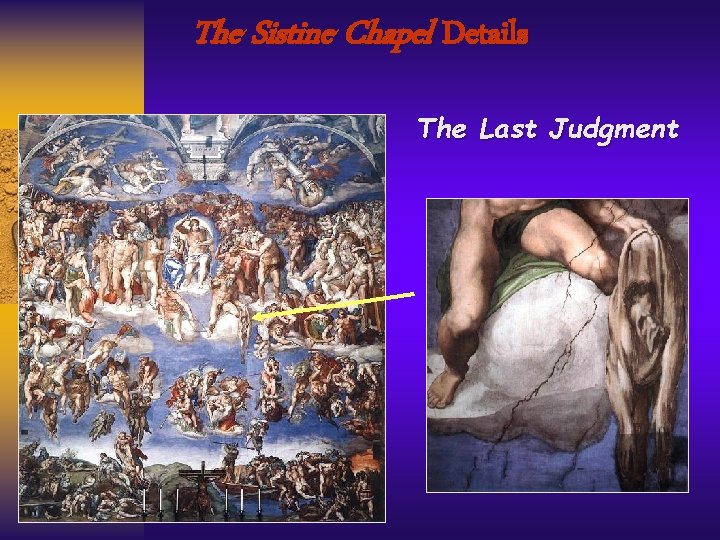 The Sistine Chapel Details The Last Judgment 