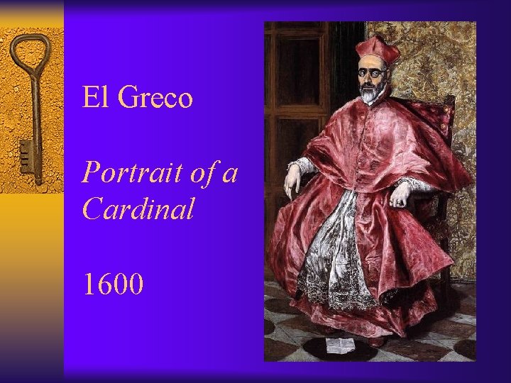 El Greco Portrait of a Cardinal 1600 