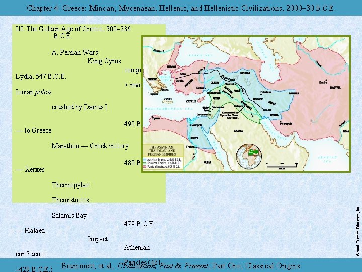 Chapter 4: Greece: Minoan, Mycenaean, Hellenic, and Hellenistic Civilizations, 2000– 30 B. C. E.