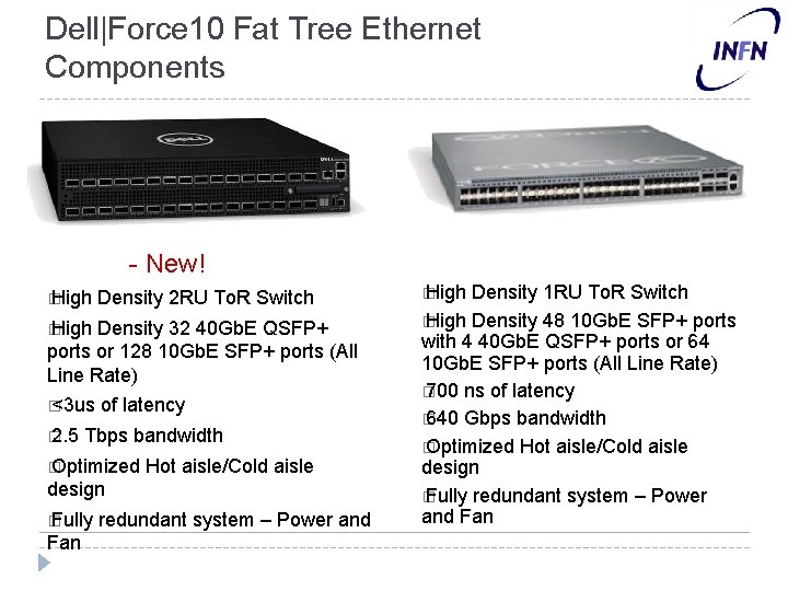 Dell|Force 10 Fat Tree Ethernet Components Z 9000 - New! S 4810 � High