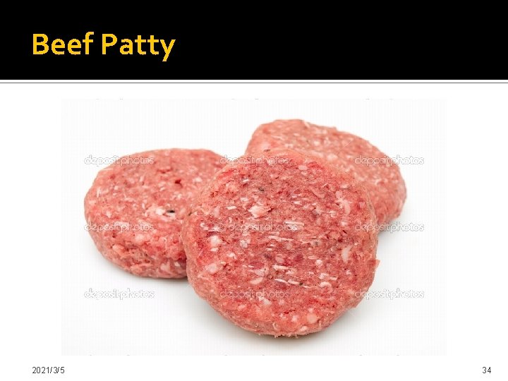 Beef Patty 2021/3/5 34 