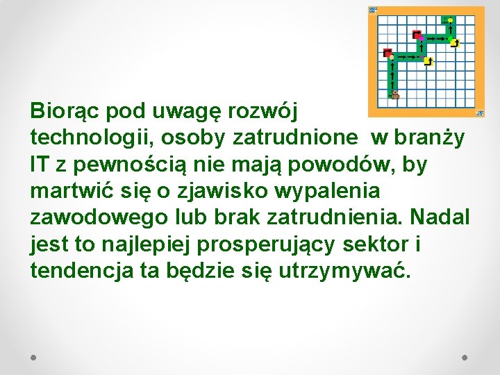 Biorąc pod uwagę rozwój technologii, osoby zatrudnione w branży IT z pewnością nie mają