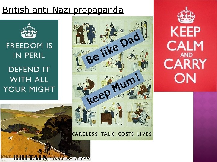 British anti-Nazi propaganda 
