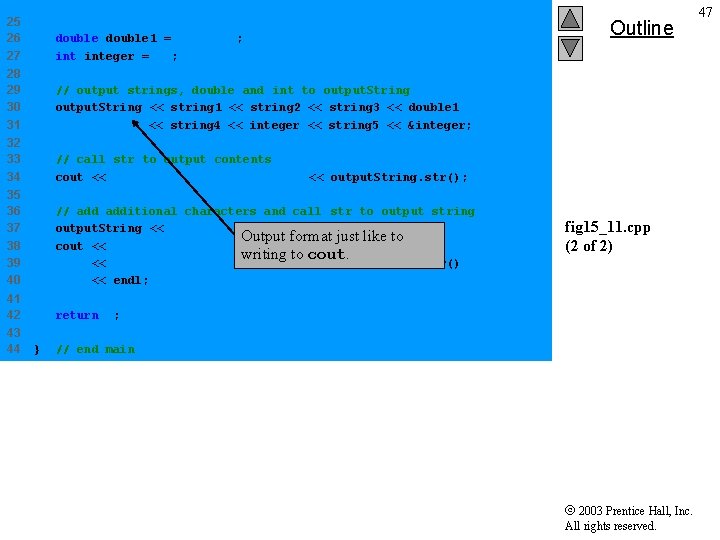 25 26 27 double 1 = 123. 4567; integer = 22; 28 29 30