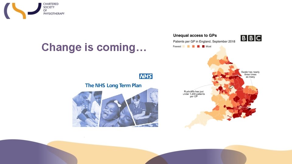 Change is coming… 