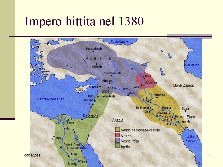 Impero hittita nel 1380 05/03/2021 8 