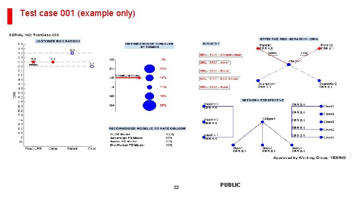 Test case 001 (example only) 22 PUBLIC 