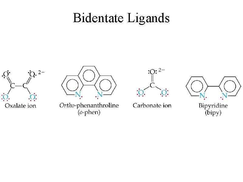 Bidentate Ligands 