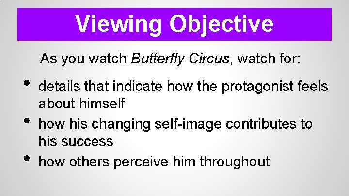 The Butterfly Circus Lesson Design Kathy Lehning LHS