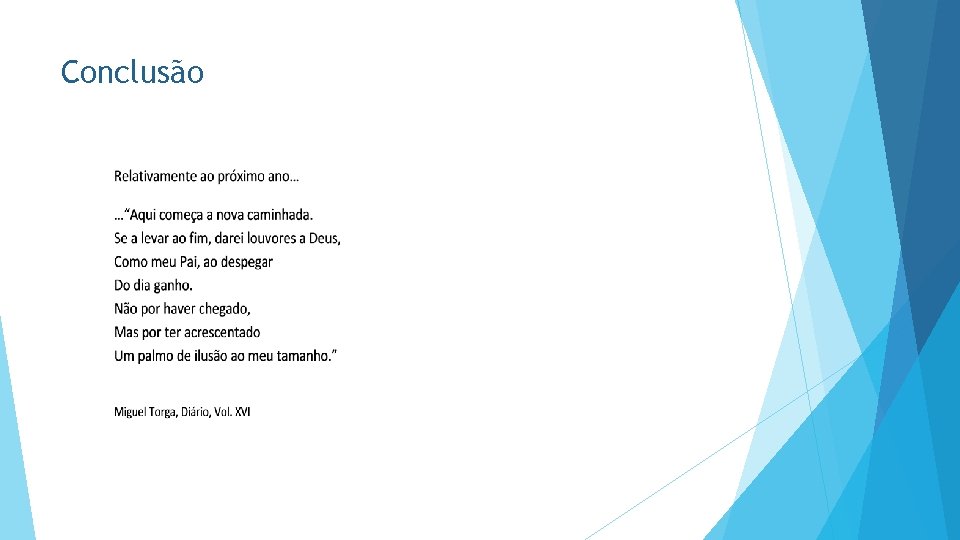 Conclusão 