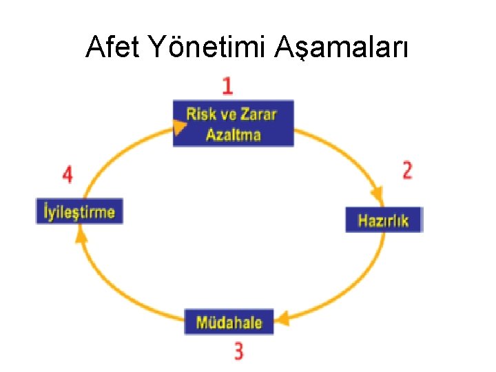 Afet Yönetimi Aşamaları 