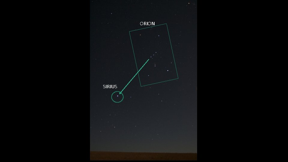 ORION SIRIUS 