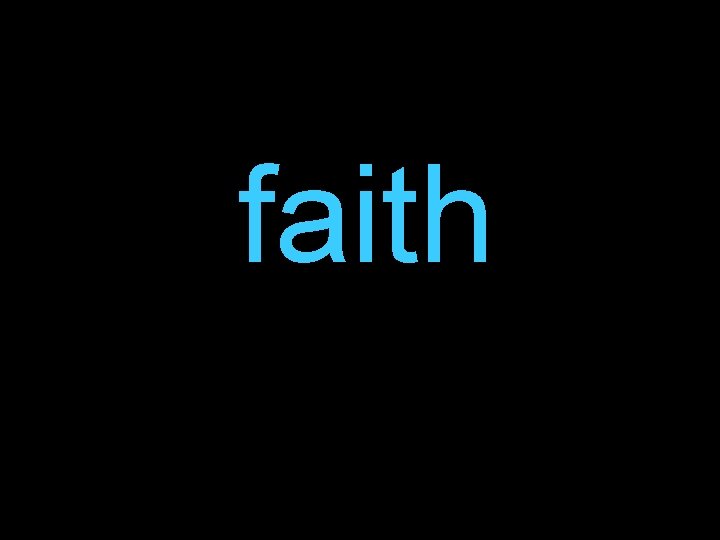 faith 